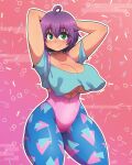 big_breasts big_hips huge_breasts purple_hair yukino_akaihi yukino_memories zel-sama