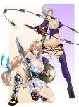 2_girls ass blond blond_hair blonde blonde_hair isabella_valentine ivy_valentine long_hair mature milf project_soul short_hair silver_hair sophitia_alexandra soul_calibur soul_calibur_ii soul_calibur_iii soul_calibur_vi