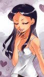  1girl art black_hair katiramoon_(artist) long_hair mandy_(totally_spies) mandy_luxe totally_spies 