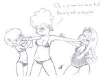  afro bikini bracelet breasts chubby cleavage ear_rings ed,_edd,_&#039;n&#039;_eddy freckles funny kanker_sisters lee_kanker long_hair mad marie_kanker may_kanker swimsuit timoteihiv wide_hips 