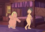 barbara_pewterschmidt breasts chris_griffin erect_nipples erect_penis family_guy huge_penis nude shaved_pussy thighs