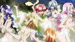  6girls angelise_ikaruga_misurugi bath breasts chris_(cross_ange) cross_ange ersha_(cross_ange) long_hair multiple_girls nude onsen rosalie_(cross_ange) salia_(cross_ange) short_hair smile steam tagme vivian_(cross_ange) water wet yuri 