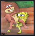 2011 ass breasts furry nipples pussy riding sandy_cheeks sex spongebob spongebob_squarepants tail