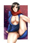 big_breasts breasts carla_radames resident_evil resident_evil_6 tease usagiforehead_(artist)