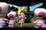 3d ass crowd fireworks gif midriff mushroom_people nintendo princess_peach running shorts soccer super_mario_bros. super_mario_strikers toad_(mario) toad_(mario_species)