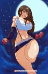 big_breasts breasts final_fantasy final_fantasy_vii midriff tagme tifa_lockhart tirnanogindustries