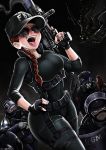 eliza_cohen looking_at_viewer rainbow_six_siege shadman tight_clothes tongue