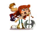  ass barbara_(rayman) breasts couple gif nipples pussy rayman rayman_(character) rayman_(series) rayman_legends rayman_origins red_hair sex 