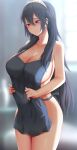 alluring blue_hair fire_emblem fire_emblem_awakening ginhaha lucina lucina_(fire_emblem) naked_apron nintendo super_smash_bros._ultimate super_smash_bros_wii_u tiara voluptuous