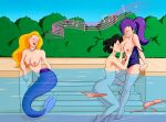 amy_wong breasts futurama nipples oo_sebastian_oo turanga_leela umbriel umbriel_(futurama) yuri