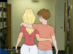  &euro;spiran animated blonde_hair brown_hair gif library magic_book_(mnf) meet_and_fuck meet_n_fuck_games shirt t-shirt text 