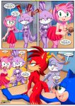 amy_rose archie_comics bbmbbf blaze_the_cat burning_love fiona_fox mobius_unleashed nicolette_the_weasel palcomix sega sonic_(series) sonic_the_hedgehog sonic_the_hedgehog_(series) tagme