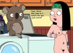  american_dad beastiality hayley_smith reginald_koala 