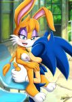 archie_comics bbmbbf breast_sucking bunnie_rabbot love_interest male/female mobius_unleashed nipple_suck palcomix sega sonic_(series) sonic_the_hedgehog sonic_the_hedgehog_(series)