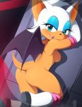 1girl ass iryanic nipples pussy rouge_the_bat sega sonic_the_hedgehog_(series) totallyiryanic