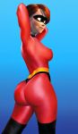  ass boots breasts disney elastigirl nipples the_incredibles thong 