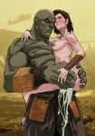  cait donouaih donouaih_(artist) fallout fallout_4 strong super_mutant 