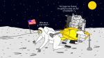  anal apollo_11 astronaut frakkafukkenfractalz lunar_lander lunar_module moon moon_lander nasa neil_armstrong spacesuit yaoi 