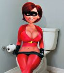  breasts disney elastigirl gloves nipples panties the_incredibles 