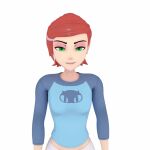 3d animated artist_request ben_10 cartoon_network flashing flashing_breasts gwen_tennyson mp4 nipples shirt_lift video webm