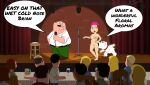 brian_griffin embarrassed_nude_female enf family_guy female_full_frontal_nudity female_nudity fully_nude_girl_in_public fully_nude_woman_in_public meg_griffin nose_in_anus peter_griffin talent_night