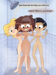 3_girls 3girls amphibia anne_boonchuy ass_grab breast_grab breasts dialogue disney disney_channel female_frontal_nudity female_full_frontal_nudity female_nudity female_only fully_nude_young_girl girl_excited_seeing_nude_girl grabbing_ass grabbing_breasts grabbing_from_behind marcy_wu multiple_girls multiple_pussies nude nude_female poisonsnacks public_shower pussy sasha_waybright shaved shaved_pussy shower showering slippery spanking spanking_ass wet yuri