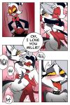  helluva_boss loona_(helluva_boss) loona_(vivzmind) millie millie_(helluva_boss) moxxie moxxie_(helluva_boss) moxxie_(vivzmind) possession smartdrawings_(artist) stress_relief_(comic) vivzmind 