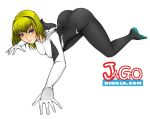 1_girl blonde_hair blue_eyes bodysuit ghost_spider gwen_stacy jago_(artist) marvel short_hair solo spider-gwen spider-man_(series)