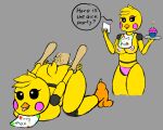  1girl animatronic anthro avian chica_(fnaf) five_nights_at_freddy&#039;s six343 video_games 