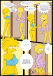 comic croc_(artist) lisa_simpson maggie_simpson tagme the_simpsons