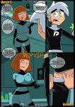  big_ass big_breasts bodysuit cartoon comic croc_(artist) danny_fenton danny_phantom danny_phantom_(character) english_text ghost_puberty_3_(danny_phantom) incest madeline_fenton male/female mother_&amp;_son mother_and_son nickelodeon superhero teen text 