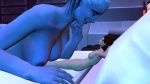 asari commander_shepard femshep giantess liara_t'soni mass_effect nude sfm shrunk