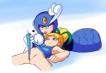  cameltoe capcom fupoo mega_man megaman nintendo rockman roll_(rockman) splash_woman tongue tongue_out wedgie yuri 