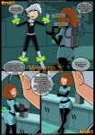  big_ass big_breasts bodysuit cartoon comic croc_(artist) danny_fenton danny_phantom danny_phantom_(character) english_text ghost_puberty_3_(danny_phantom) incest madeline_fenton male/female mother_&amp;_son mother_and_son nickelodeon superhero teen text 