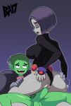 2017 anus ass beast_boy bigdead93 bigdeadalive dc_comics dcau girl_on_top raven_(dc) sex teen_titans vaginal vaginal_penetration