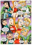 2girls candace_flynn comic helping_out_a_friend jeremy_johnson multiple_girls palcomix phineas_and_ferb stacy_hirano tagme