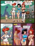  betty_rubble comic pebbles_flintstone text the_flintstones wilma_flintstone 