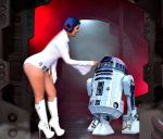 a_new_hope ass boots cosplay princess_leia_organa r2-d2 star_wars