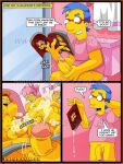  bart_simpson comic luann_van_houten milhouse_van_houten text the_simpsons 