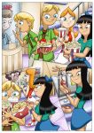  2girls candace_flynn comic helping_out_a_friend jeremy_johnson multiple_girls palcomix phineas_and_ferb stacy_hirano tagme 