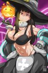 1girl 1girl 1girl bayeuxman big_breasts black_hair breasts female_focus female_only fire_force long_hair oze_maki patreon patreon_paid patreon_reward purple_eyes solo_female solo_focus