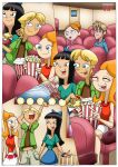  2girls candace_flynn comic helping_out_a_friend jeremy_johnson multiple_girls palcomix phineas_and_ferb stacy_hirano tagme 