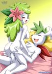  1boy 1girl barefoot bbmbbf creampie cum cum_in_pussy nintendo palcomix penetration pokemon pokephilia pokepornlive pussy shaymin shaymin_(pokemon) shaymin_sky_forme tagme toex 