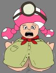 artist_request captain_toad:_treasure_tracker clothed huge_breasts toadette