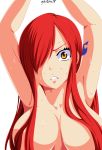  big_breasts breasts erza_scarlet fairy_tail gaston18 hair looking_at_viewer red_hair redhead tagme 