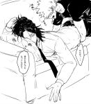 aizawa_shouta black_hair eraserhead_(my_hero_academia) katsuki_bakugo male male_only my_hero_academia shouta_aizawa yaoi