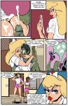 animaniacs asian asian_female ass beast_boy big_ass black_hair breasts brit_crust cartoon_network comic crossover cum dildo ejaculation heather_(tdi) hello_nurse hourglass_figure my_life_as_a_teenage_robot nurse teen_titans thick_ass thick_legs thick_thighs total_drama_island