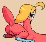  136 ?? ahoge akai_(ugokashitari) aliasing all_fours anal anal_fingering animal_genitalia animated animated_gif anthro anus ass avian blonde_hair blue_eyes blush brown_background cloaca cloacal_penetration closed_eyes cum cum_drip cum_in_ass cum_in_cloaca cum_inside digital_media_(artwork) digitigrade disembodied_hand disembodied_penis doggy_position dripping ejaculation feathers fingering gaping gaping_cloaca gif hair harpy human human_on_anthro interspecies kneel long_hair looking_back male male/female mammal monster monster_girl penetration penis pixel_(artwork) pixel_art presenting presenting_hindquarters pubic_hair pull_out pussy_juice rough sex simple_background solo_focus tail tail_wagging tongue tongue_out wings 