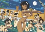 ass avatar:_the_last_airbender azula big_breasts black_hair breasts brown_hair hair ikki jin jin_(avatar) jinora korra long_hair mai_(avatar) manic47 multiple_girls nipples nude opal_bei_fong pema pussy short_hair smile soap the_legend_of_korra toph_bei_fong ty_lee ursa