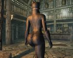  1girl 3d ass bar batman:_arkham_city batman_(series) big_ass big_breasts breasts catwoman clothes cosplay dc_comics indoors loverslab mod selina_kyle skyrim solo_focus the_elder_scrolls 